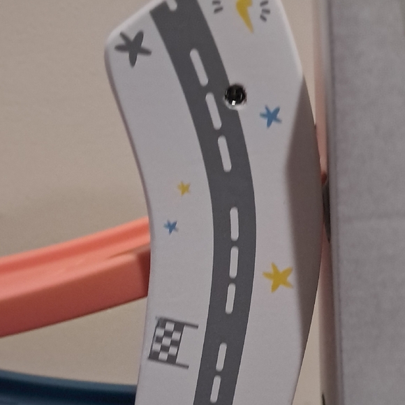 Colorful Wooden Ramp Racer Toy - Picture 3 of 12